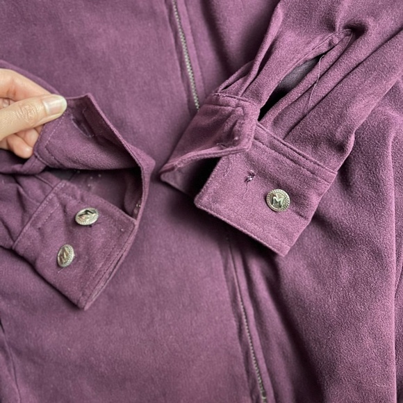 Bob Mackie Wearable Art Purple Firebird/Phoenix Embroidered Jacket and Pants Set - Picture 9 of 16